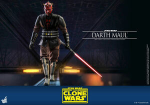 ホットトイズ 1/6 スター・ウォーズ：クローン・ウォーズ ダース・モール 未開封新品 TMS024 Star Wars Darth Maul Hottoys マンダロリアン