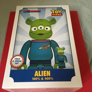 【激レア】BE@RBRICK ベアブリック 400% フィギュア メディコム・トイ TOY STORY ALIEN 100%&400%