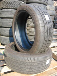 中古タイヤ　225/45R18　’21製　ブリジストン REGNO GR-XⅡ　２本組　9分山