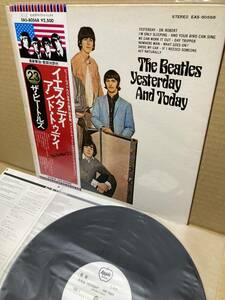 PROMO！美盤LP帯付！ビートルズ Beatles / Yesterday And Today イエスタデイ・アンド・トゥデイ Toshiba EAS-80568 見本盤 SAMPLE JAPAN