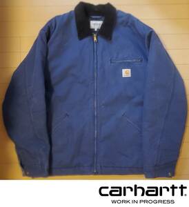  Carhartt WIP OG DETROIT JACKETフェードXXL(2XL)/デトロイト ジャケット100周年oldチョアコートstussy patagoniaダック地RRL ssz野村訓市