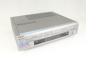 【動作未確認】SONY WV-BW3 ソニー VIDEO CASSETTE RECORDER ビデオデッキ VHS Hi8 BS+地上波 ダブルチューナー_DIT_B0830-I012