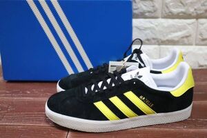 新品 29㎝ adidas originals アディダス　オリジナルス　GAZELLE ガゼル　ガッツレー　ブラックイエローCBLACK/IMPYEL/FTWWHT