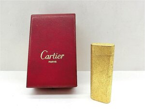 キングラム[19]Cartier カルティエ ライター C44007 ゴールド色 喫煙グッズ ケース付 ジャンク １円～@C870 S