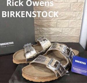 値下げ 新品未使用タグ付き　ビルケンシュトック　BIRKENSTOCK リックオウエンス　Rick owens サンダル