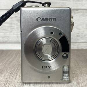 ●【YH-0646】中古品 Canon IXY DIGITAL 320 PC1037 キャノン イクシー コンパクトデジタルカメラ シルバー フィルムカメラ 動作品