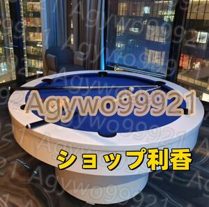 家庭用 円形のビリヤード台、バーやKTV、レストランでの大人向けアメリカンブラック8ボールテーブル、選べるテーブルカラー 140*80cm