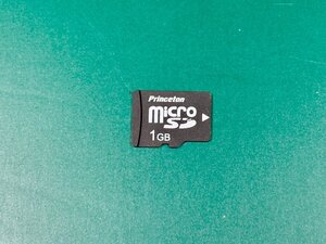 Princeton プリンストン microSDカード 1GB 1枚 フォーマット済み 動作確認済みジャンク品