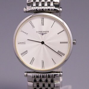 稼働　美品　ロンジンLONGINES グランドクラシック L4.709.2 クォーツ メンズ腕時計　#80532