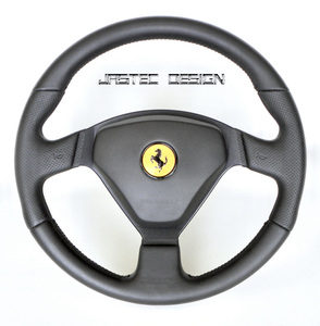 USED 中古美品 希少！ FERRARI 360 モデナ　純正本革ステアリング　ボス一式　コレクターズ品　By　JASTEC DESIGN