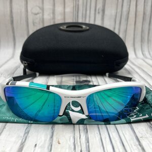 m002 D1(60) OAKLEY オークリー 26-264J FLAK JACKET フラックジャケット 30周年限定モデル サングラス 63 14 133 保管ケース付き