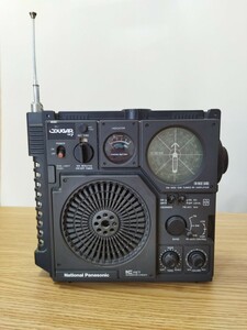 「100円スタート」National Panasonic ナショナル パナソニック COUGAR クーガー BCLラジオ クーガ ラジオ　RF−877　COUGAR レトロ　