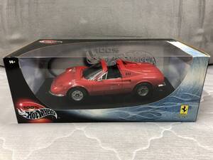 当時物！在庫品・ホットウィール・1/18 Ferrari Dino 246 GTS・未開封品・現品限り！