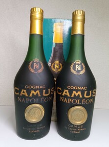 【一円スタート 未開栓】 CAMUS NAPOLEON カミュ ナポレオン グランマルキ 700ml 40% ２本セット