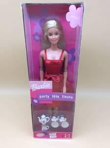 #6154　未使用保管品 Barbie バービー party fete fiesta ピンクマテル MATTEL 着せ替え人形