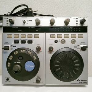 【送料無料/即決】 Pioneer EFX-500 PERFORMANCE EFFECTOR DJ エフェクター パイオニア　　　　 　　　　　M58e2-0064