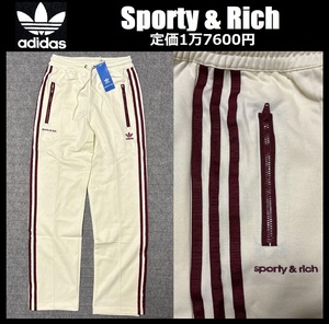 Mサイズ ★新品 adidas Originals Sporty & Rich トラックパンツ ジャージ アディダス スポーティアンドリッチ IB2155