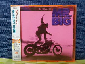 １０周年記念完全初回限定盤★ 帯付き★MR.BIG★Get Over It★国内盤　特殊カラーケース★中古美品