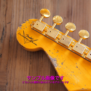 Fender Custom Shop 水貼りデカール