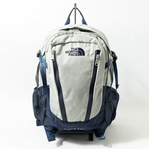 【1円スタート】THE NORTH FACE ザ・ノース・フェイス NM71603 Single Shot シングル ショット バックパック リュック 合成繊維 グレー 紺