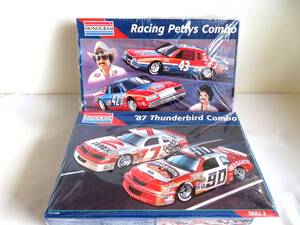 【行董】●⑮プラモデル 未使用 Racing Pettys Combo 87 Thunderbird サンダーバード モノグラム まとめ売り セット AJ006ZZG70