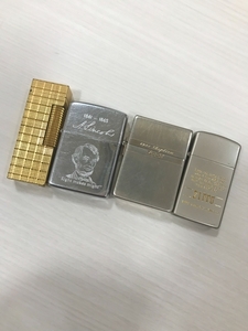 Zippo　ダンヒル　ライター　4本セット　Zippo　火花確認済み　ダンヒル　未着火