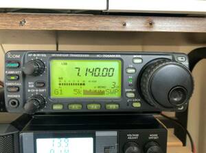 【動作品】ICOM　IC-706MKⅡGM　100W改　HF／50／144／430MHz　オールモード機