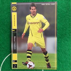 123)Panini Football League Borussia Dortmund 2 Manuel Friedrich マヌエル フリードリッヒ ボルシアドルトムント BVB ブンデス パニーニ