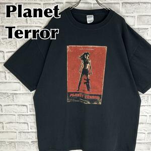 Planet Terror プラネットテラー 映画 00s Tシャツ 半袖 輸入品 春服 夏服 海外古着 ムービー 映画 洋画 シネマ ホラー アクション