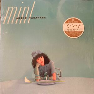 中原めいこ / Mint ミント 邦楽 シティポップ LP レコード CITYPOP 和物 シュリンク・ステッカー付