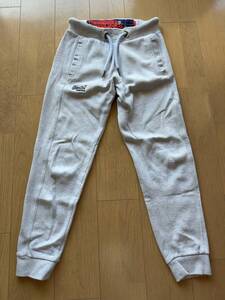 ★SUPER DRY★ 極度乾燥 スウェットパンツ サイズXS 日本サイズM USED