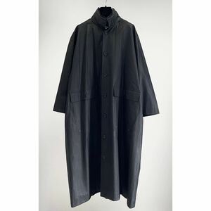 eskander 1990s POLYURETHANE COATING RAIN COAT col.BLACK size.0