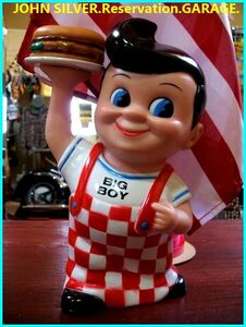 【BIG BOY】ビッグボーイ/bigboy/ボビー君/貯金箱/bank/ハンバーガー/アメリカン/雑貨