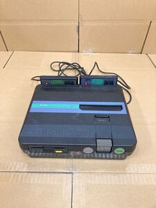 シャープ ツインファミコン 本体 SHAP TWIN FAMICOM AN-505 動作未確認 ジャンク扱い 0107-402