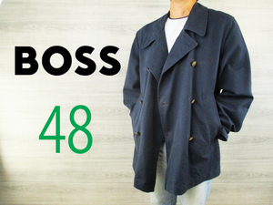 HUGO BOSS●ヒューゴボス＜コットン・ワイド・ピーコート＞●M2214y