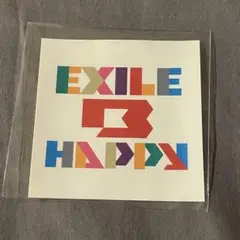 EXILE B HAPPY ビーハピ ロゴステッカー