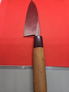 中古包丁 郷右馬允義弘 出刃包丁 和包丁 包丁 調理器具 F0660