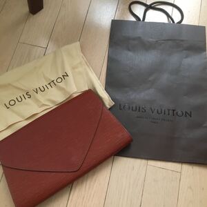 LOUIS VUITTON ルイヴィトン エピ 茶色 ブラウン パーティーバッグ　ヴィンテージ