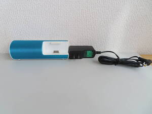 SONY WALKMAN スピーカー ブルー (RDP-NWT19) アダプター (AC-E5212)