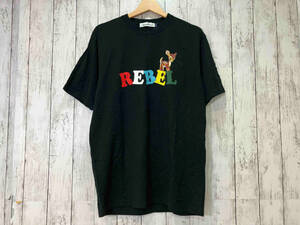 UNDERCOVER アンダーカバー REBEL UC1C3814 半袖Tシャツ ブラック 店舗受取可