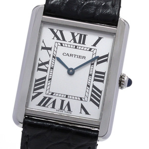 カルティエ CARTIER W5200003 タンクソロLM クォーツ メンズ _845754