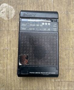 SONY FM/AM 2BAND RECEIVER ICF-EX35★動作品