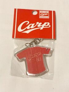 新品☆広島カープ☆新井貴浩☆常昇魂 ユニフォームキーホルダー 希少 CARP