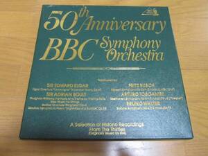 BBC交響楽団50周年 4LP ボールト ワルター トスカニーニ 