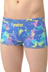 1695127-ARENA/メンズ 競泳トレーニング水着 スパッツ ショートレッグ 水泳 練習用/M