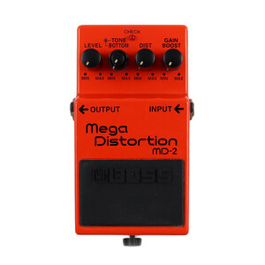 【中古】メガディストーション エフェクター BOSS MD-2 Mega Distortion ギターエフェクター ディストーション