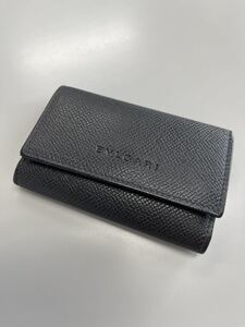 ブルガリ☆BVLGARI☆6連キーケース☆黒