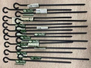 4*1649 未使用品♪【CAPTAIN STAG/キャプテンスタッグ】TENT PEG　パワースチールペグ 45cm 16本セット 札幌/美しが丘・店頭引渡可