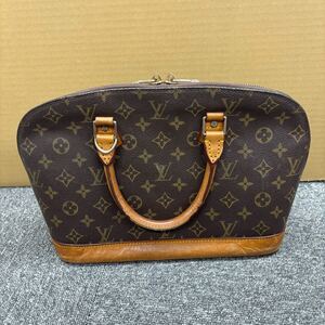 750◎1円スタート◎【ジャンク品】LOUIS VUITTON ルイヴィトン アルマ モノグラム ハンドバッグ M51130 ブラウン系 レディース