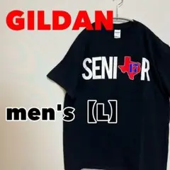 M60 【GILDAN】半袖プリントTシャツ【L】ブラック